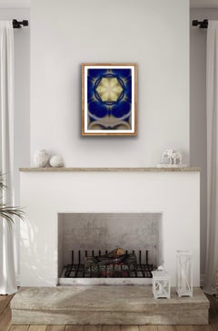 Retina #7, 2022, digital hergestellter abstrakter Druck, Auflage: 3, signiert