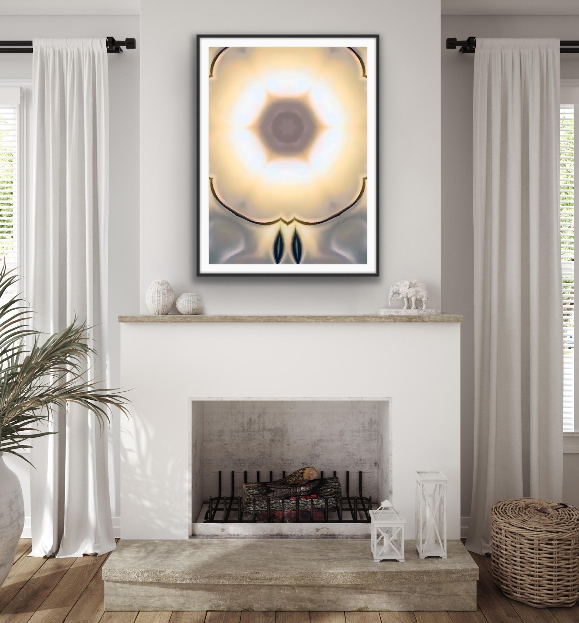 Retina #9, 2022, abstract digitally made print, edition 2 of 3, signed For Sale 5