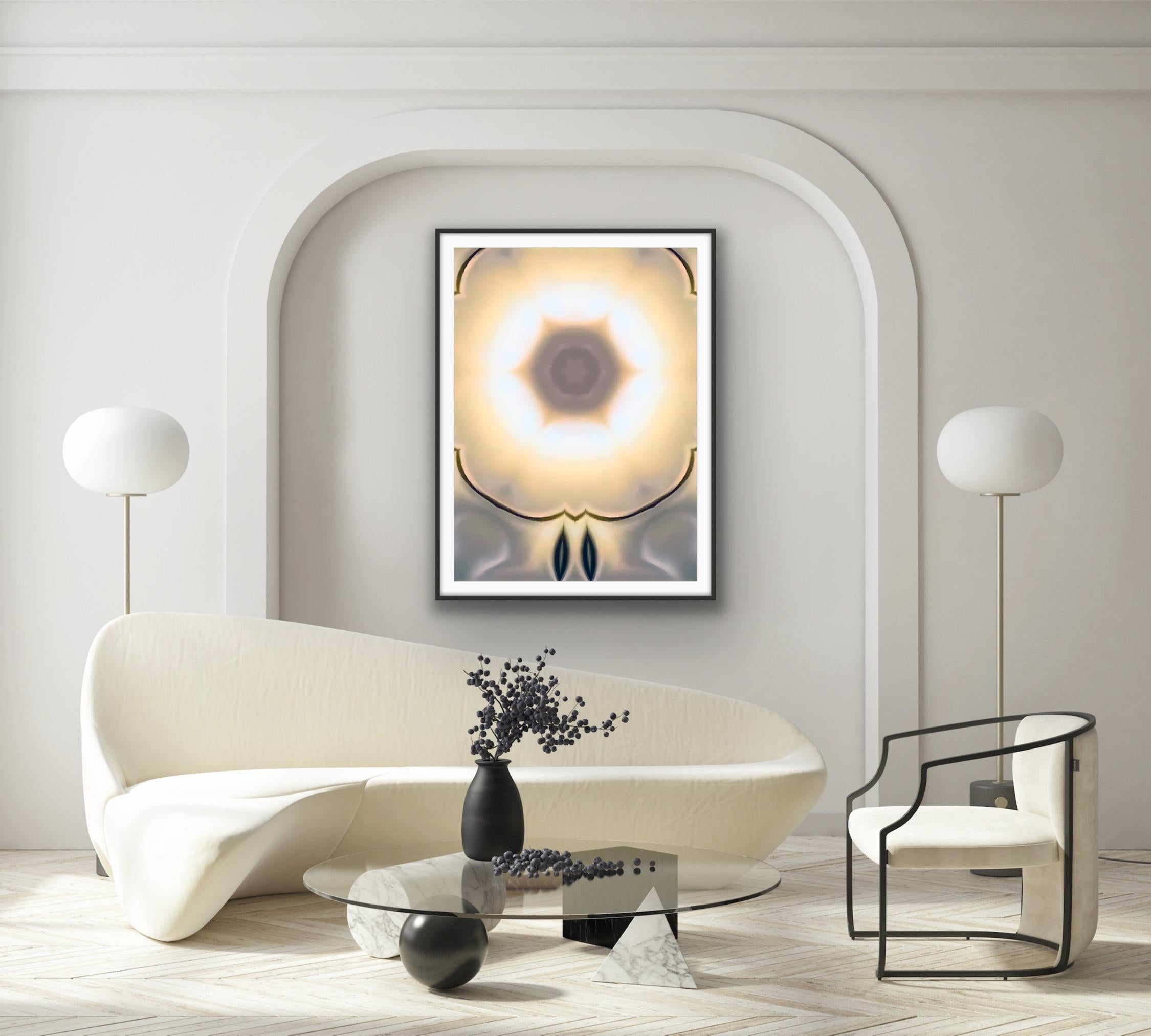 Retina #9, edition of 2 of 3, is part of the artist's 