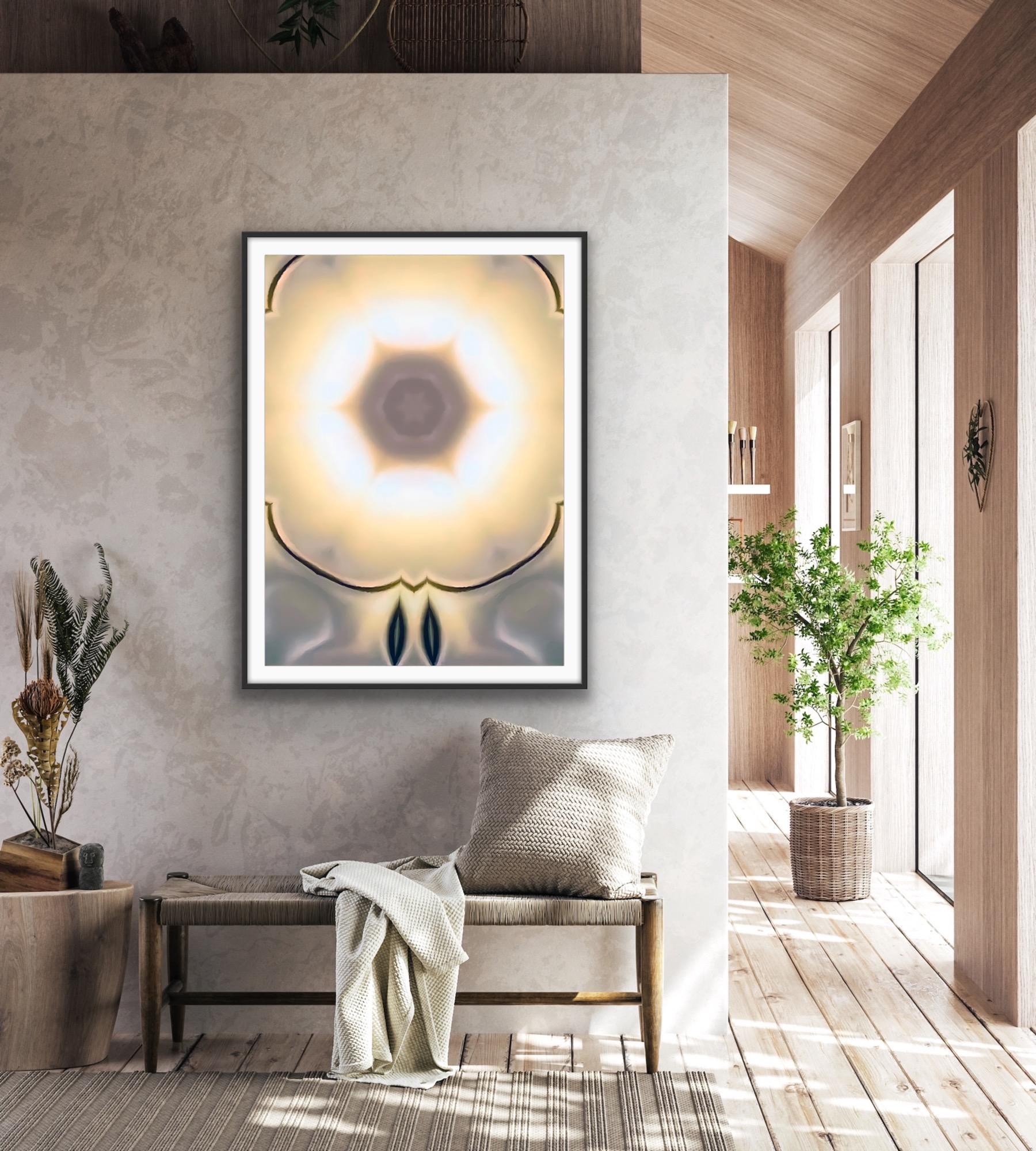 Retina #9, 2022, abstract digitally made print, edition 2 of 3, signed For Sale 3