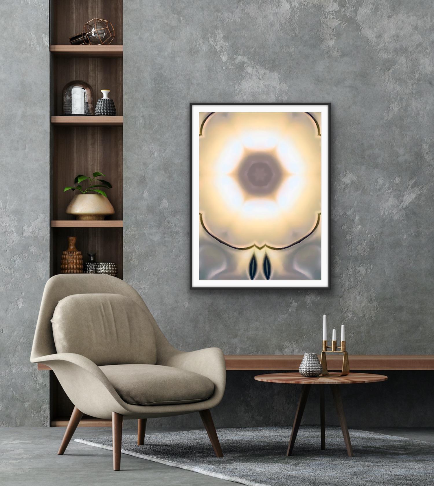 Retina #9, 2022, abstract digitally made print, edition 2 of 3, signed For Sale 4