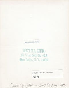 Bruce Springsteen "The Boss" Vintage Original Photograph