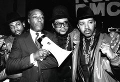 Run DMC Visiting Eastside High Vintage Original Photograph