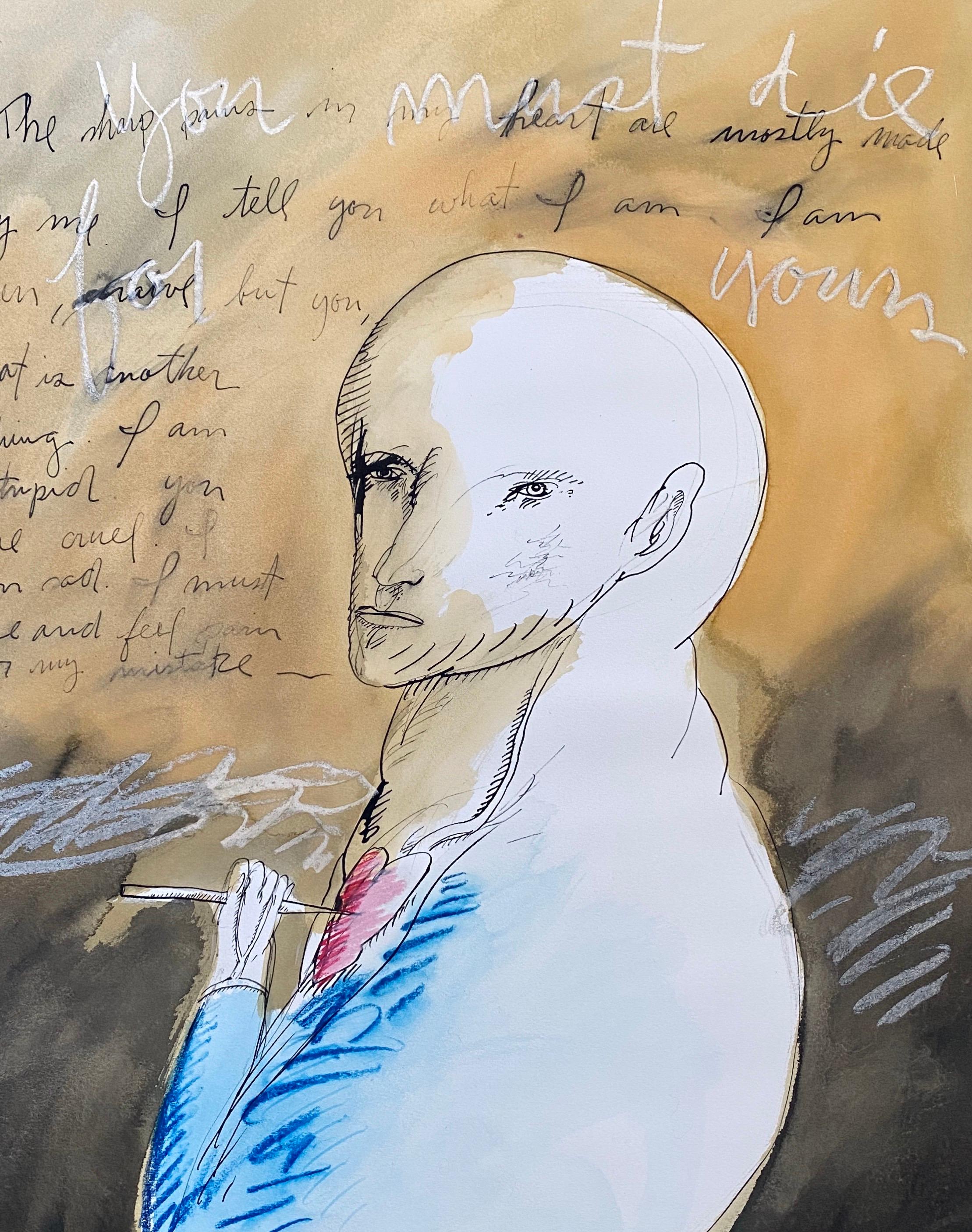 Surrealismo Figurativo Moderno Acuarela, Dibujo - 