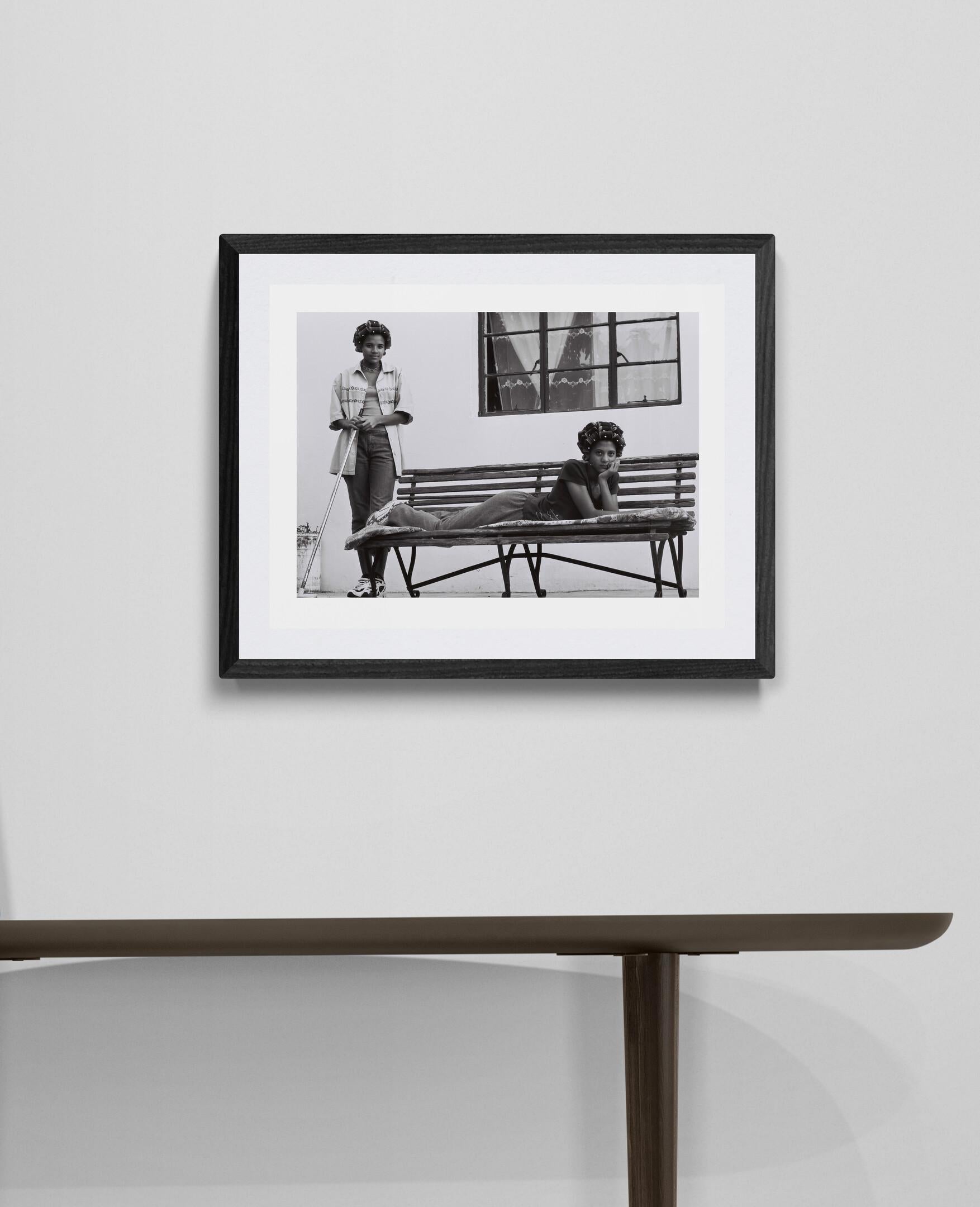 A limited edition (out of 25) black and white photographic print. Framed with a black or white box frame and floated to the backboard. The dimensions of 33.5 x 45 cm is that of the paper itself, excluding the size of the frame. Contact us for