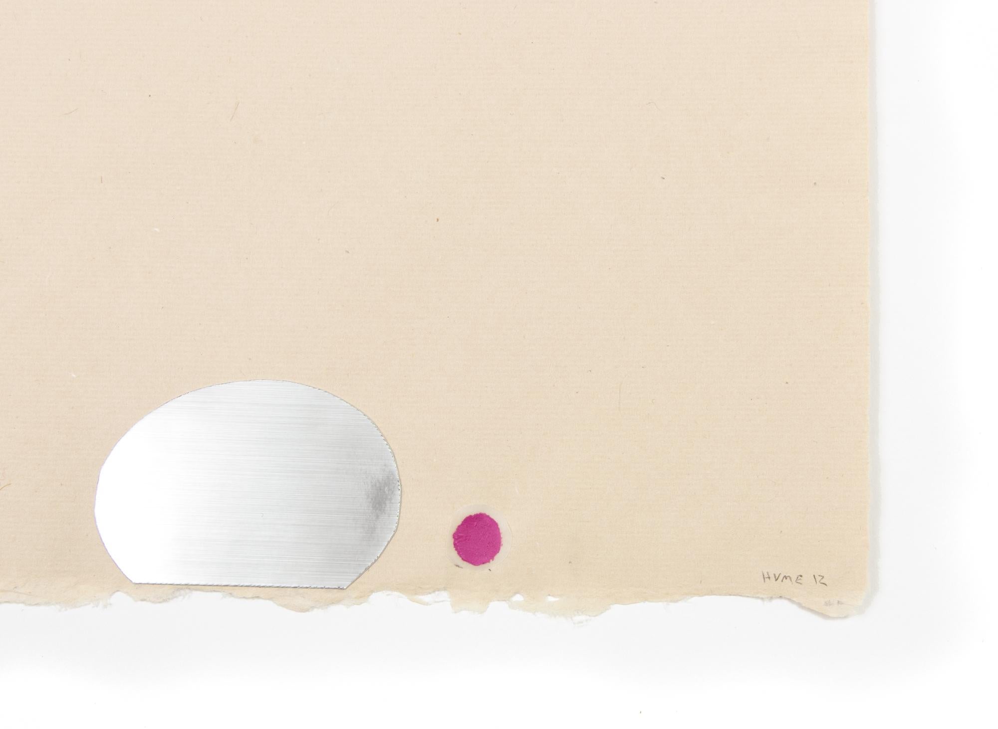 Gary Hume, Miseria - Collage firmado, Arte contemporáneo británico, Abstracción 1