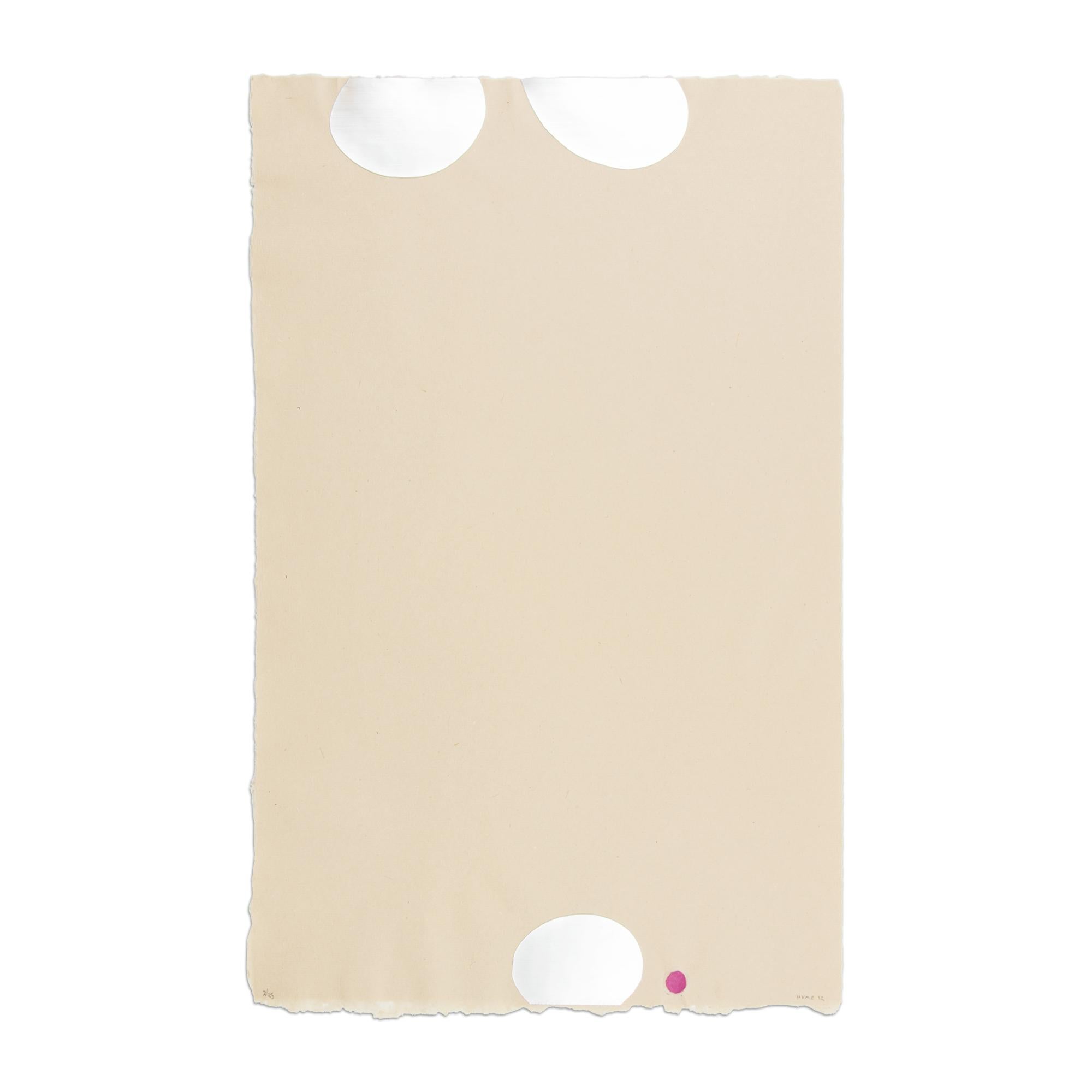 Gary Hume, Misery - Signed Collage, British Contemporary Art, Abstraction