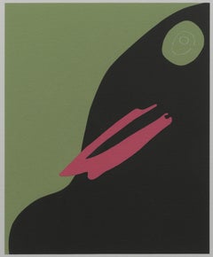 Vogel mit rosa Schnabel