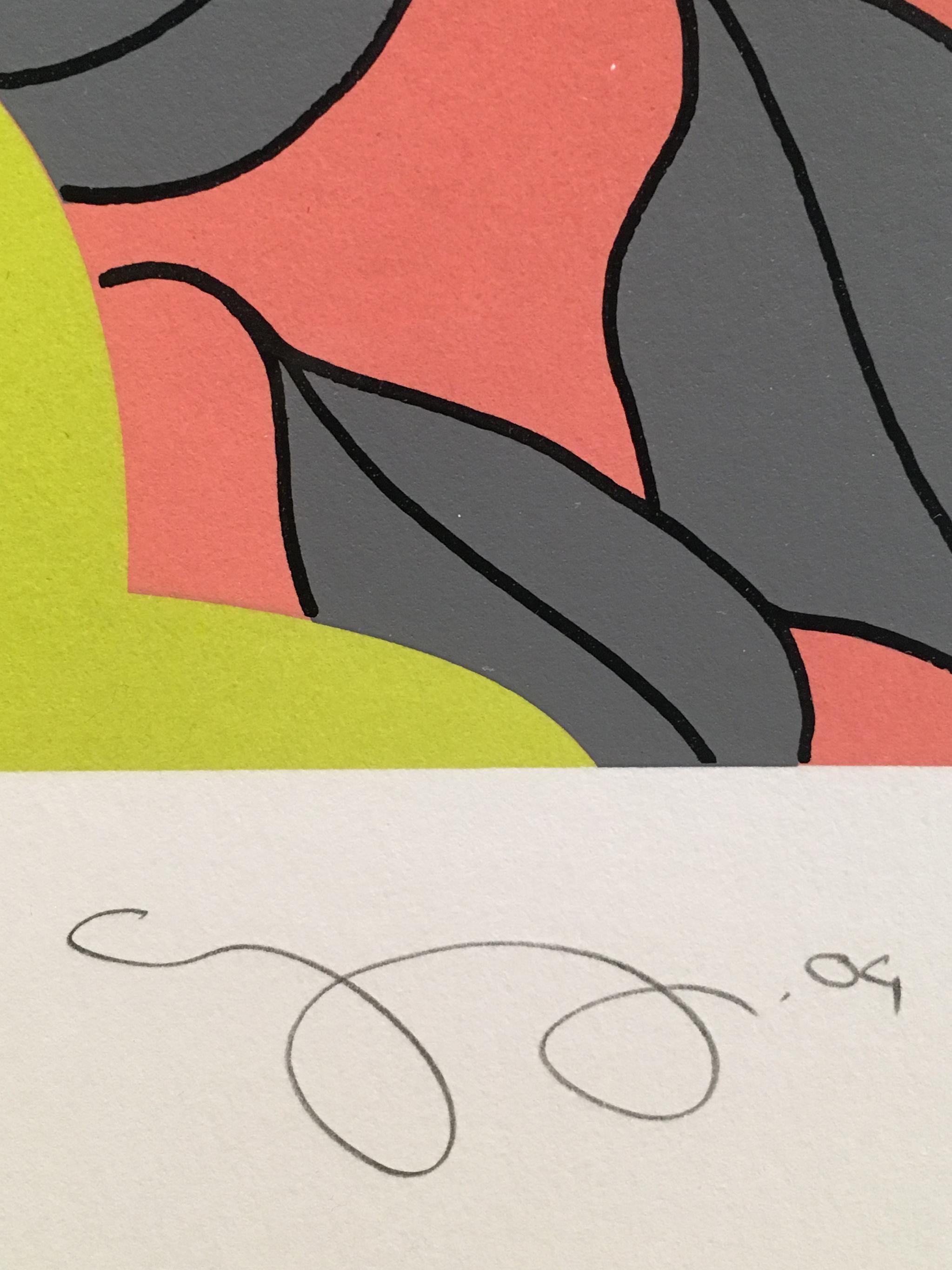 Gary Hume
Graue Blätter
2004
Siebdruck in 4 Farben mit einer Lasur, gedruckt auf 400gsm Somerset Tub
Blatt: 28 x 23 Zoll; 71 x 59 cm
Rahmen: 30 3/8 x 25 1/2 Zoll; 77 x 65 cm
Auflage von 250 Stück
Signiert, betitelt, datiert und nummeriert in Graphit