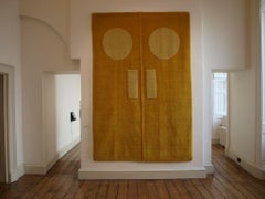 Hospital-Tür 5 Handgetuftete handgesponnene Wolle Edition von 50