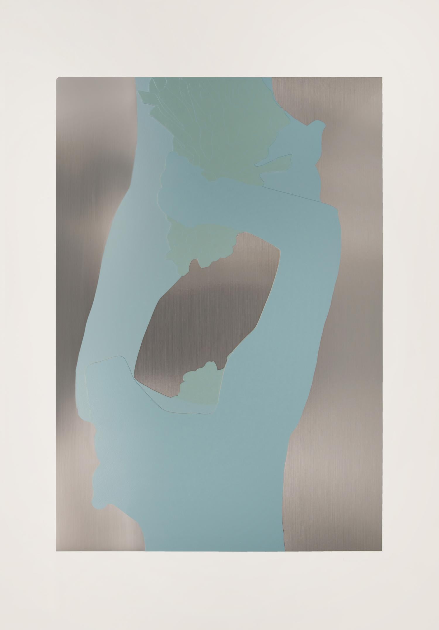 Gary Hume Abstract Print - One Plate, from The Sister Troop portfolio