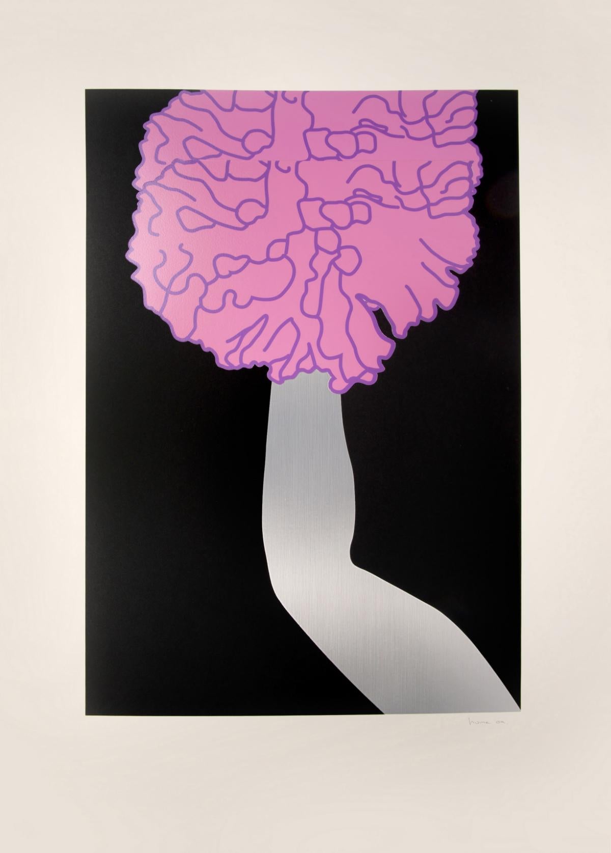 Gary Hume Abstract Print - One Plate, from The Sister Troop portfolio