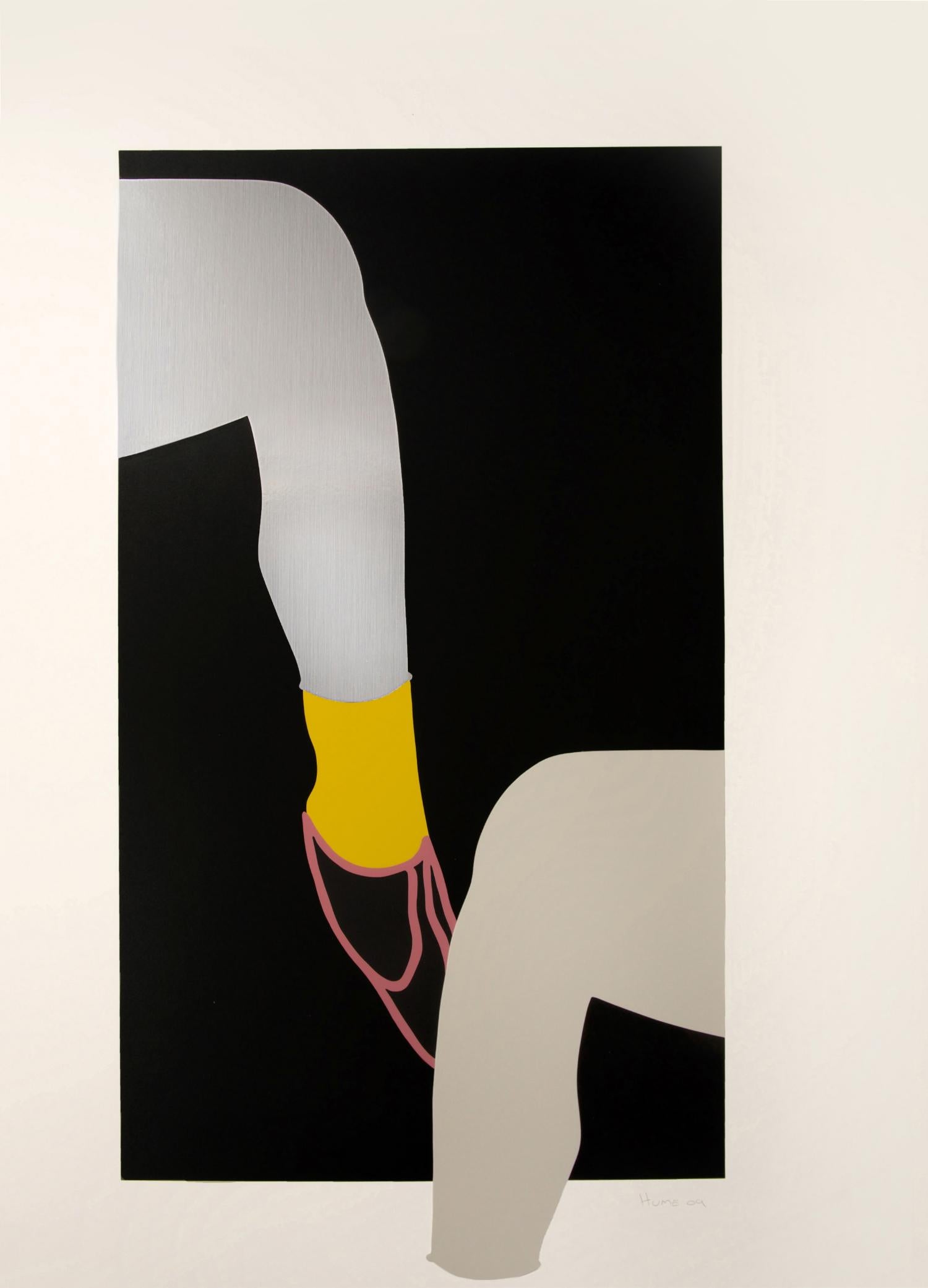 Gary Hume Abstract Print - One Plate, from The Sister Troop portfolio