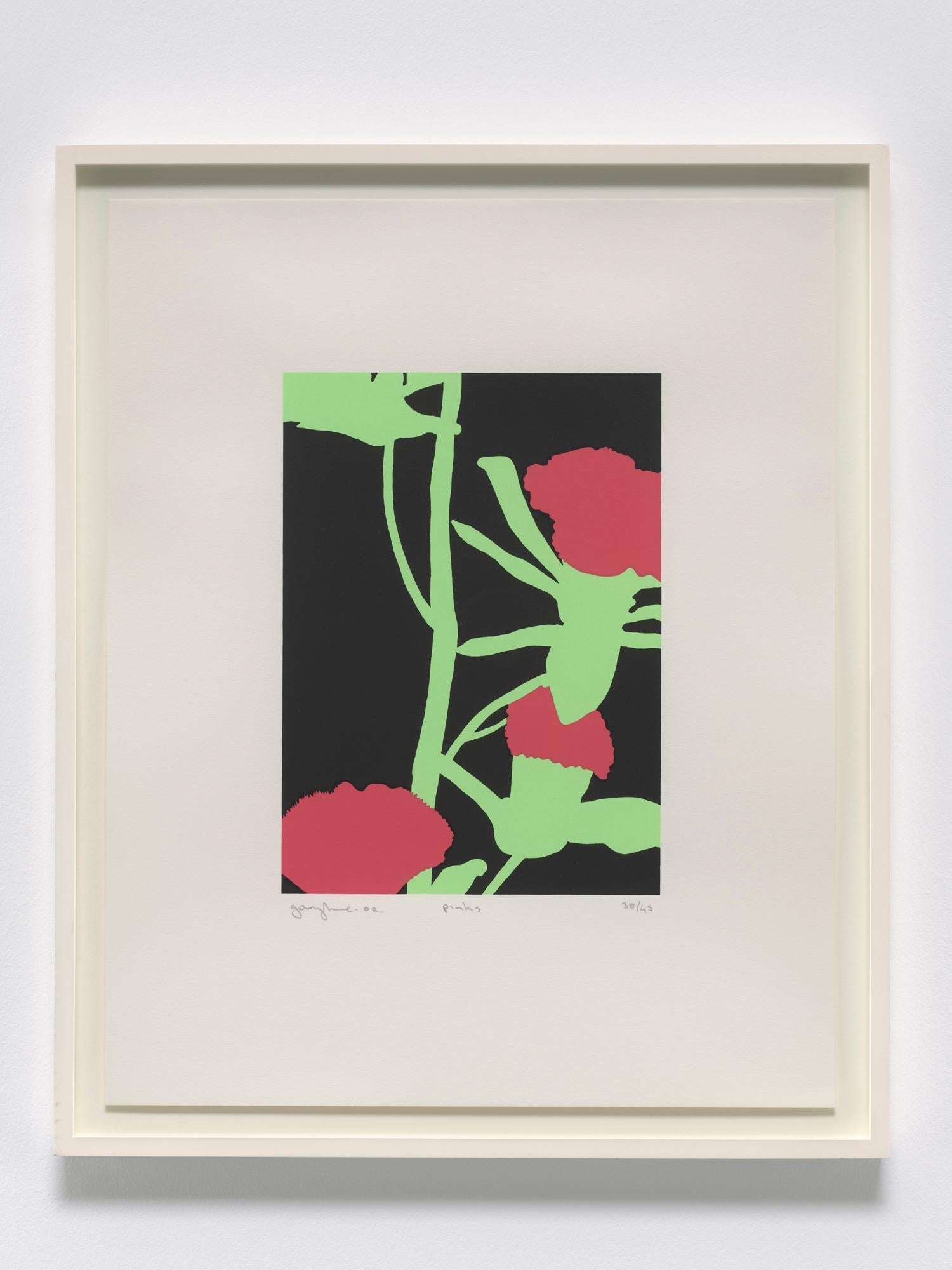 Rosa Rosafarben (Zeitgenössisch), Print, von Gary Hume