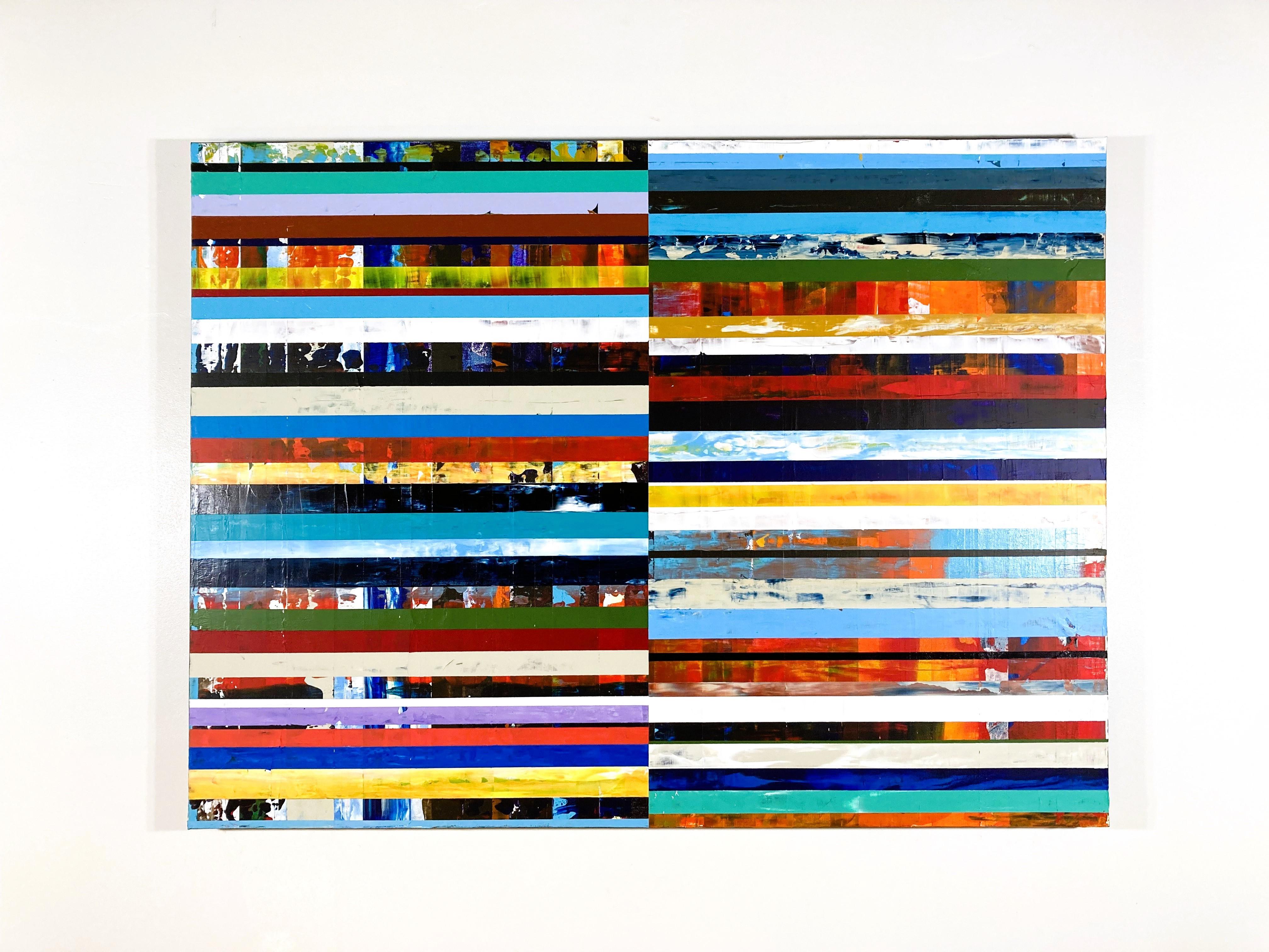 Groove 2561, Pittura astratta - Painting Astratto di Gary J. Noland Jr.