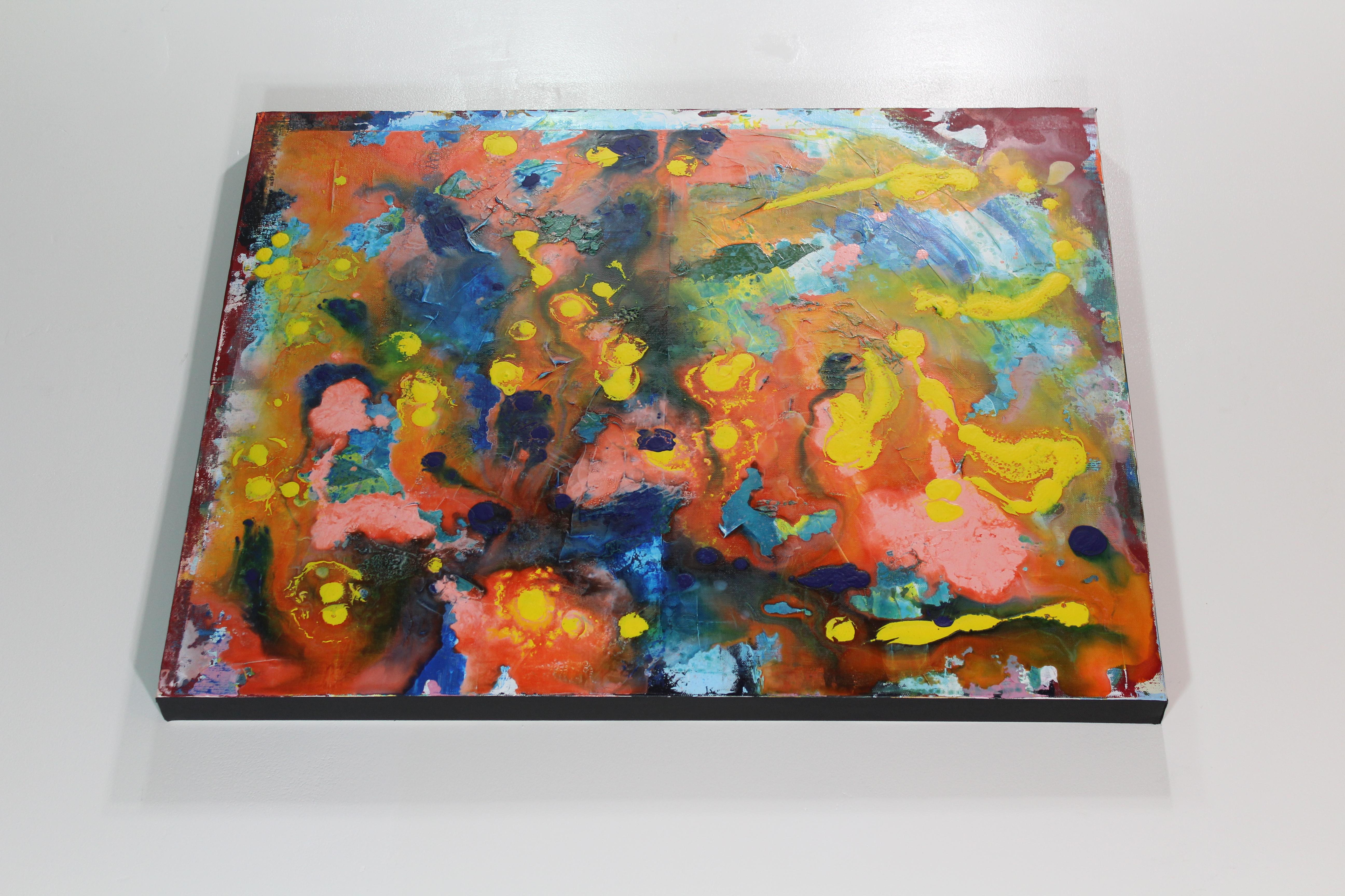 Was ich gefunden habe, Abstrakte Malerei – Painting von Gary J. Noland Jr.