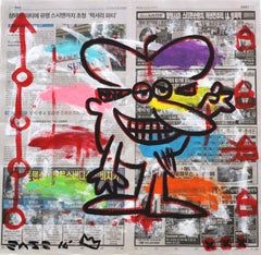 L'artiste Mr. Potato Head Inspired Pop Art Colorful Original de Gary John