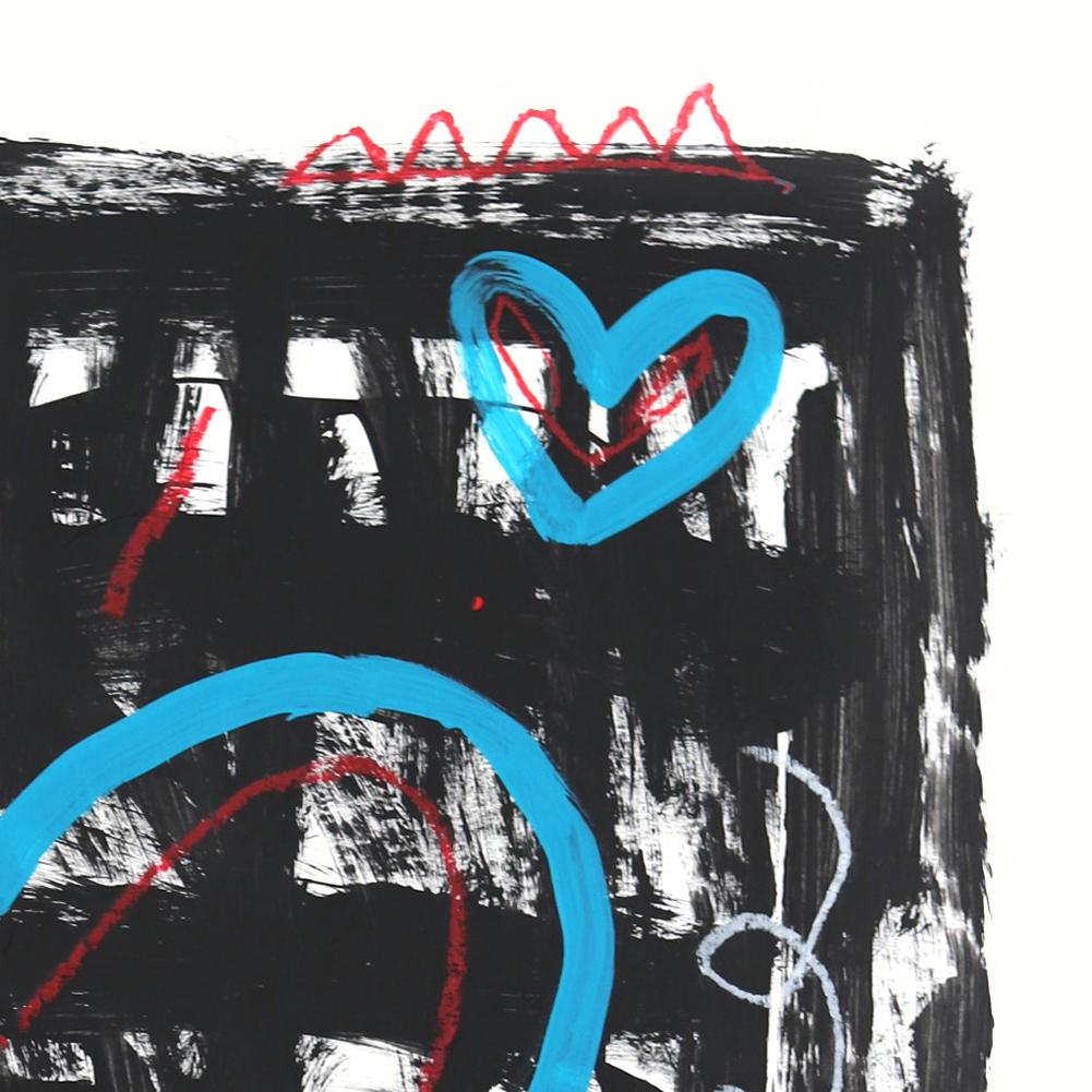 Peinture abstraite audacieuse de style Street Art de Gary John en vente 3