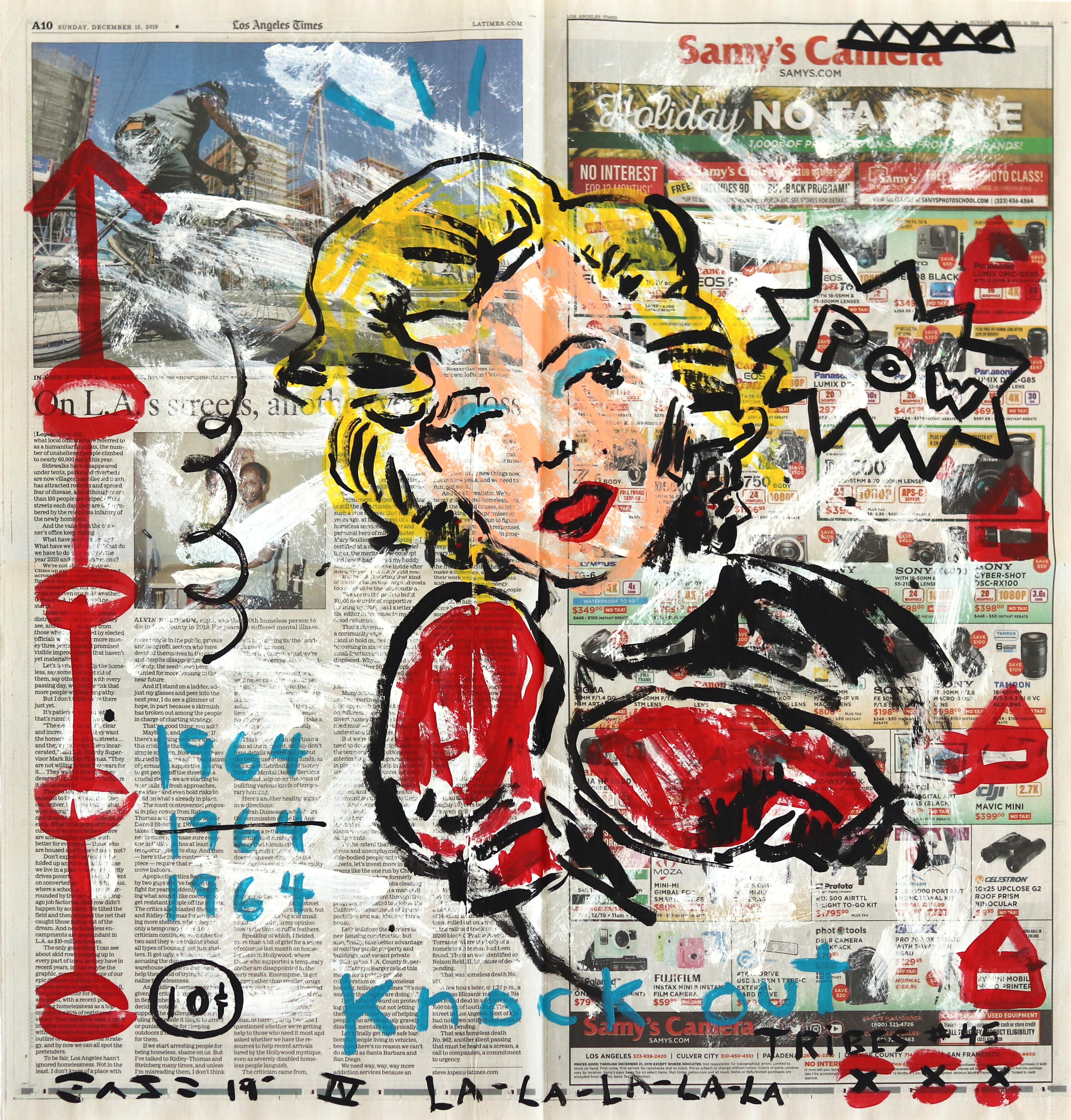 "Boxing Marilyn" Knock Out Pop Art by Gary John