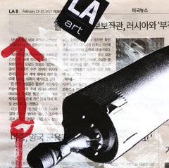 Building The Road To Space – Originales Original Gary John Street-Kunstgemälde