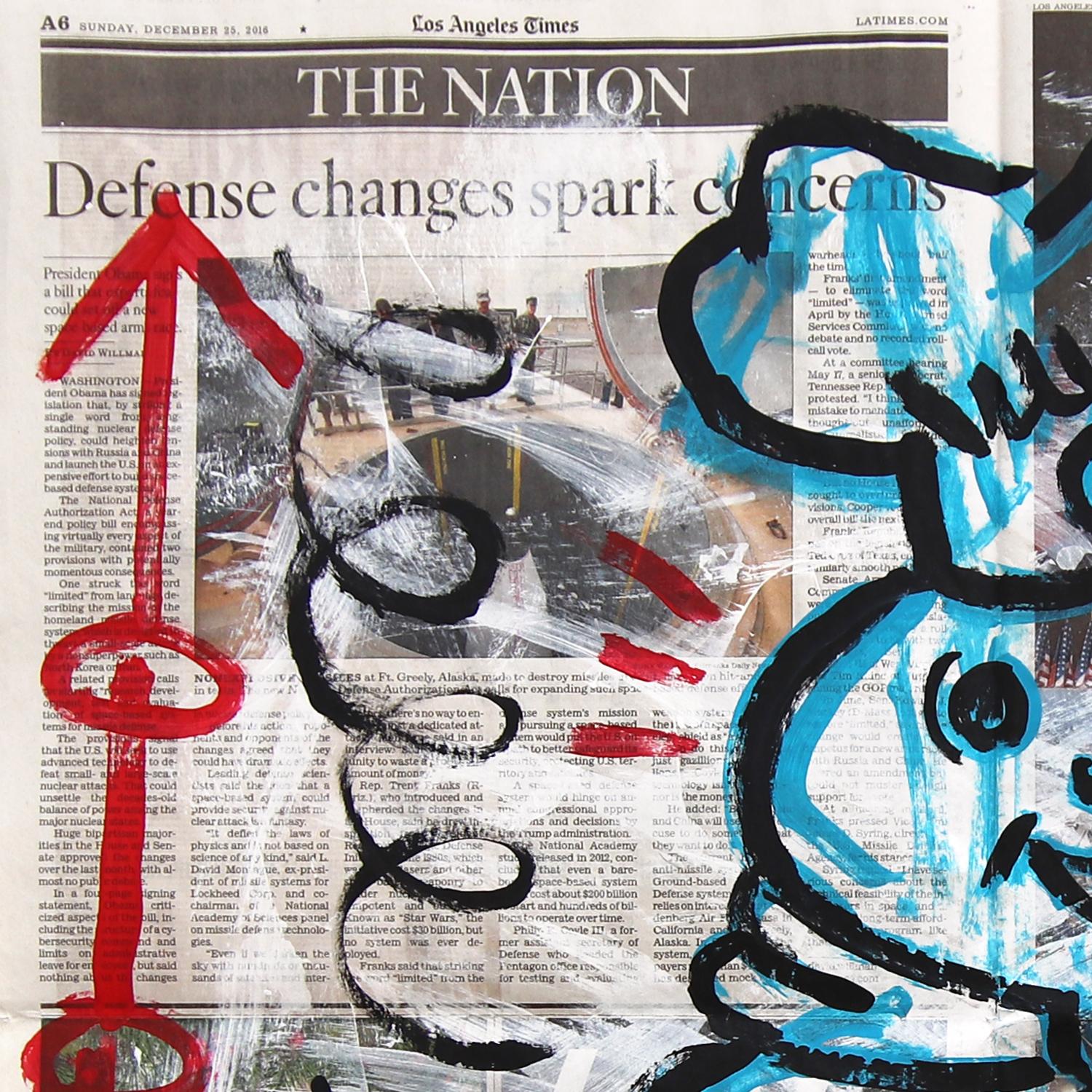 Los Angeles street artist Gary John exploded onto the international art scene during the Art Basel Miami art fair in 2013. John’s playfully bold work quickly gained attention and he was named one of 20 standout artists at the 2014 NY Affordable Art
