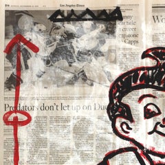 "Final Round" Big Boy Burger Inspirado en el Pop Art Original de Gary John