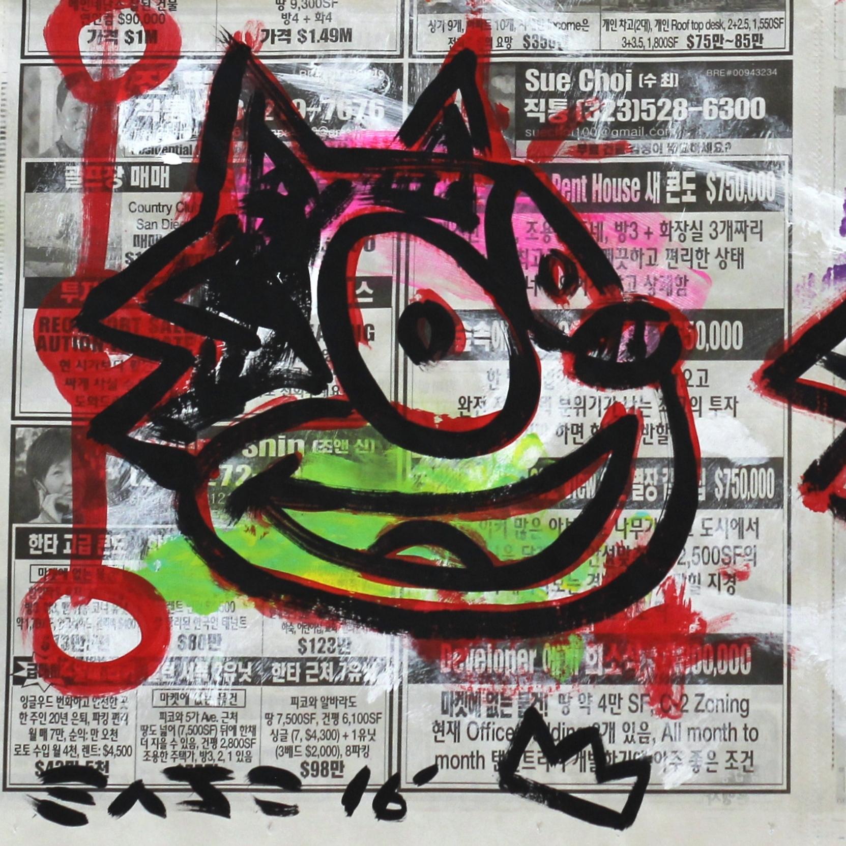 Los Angeles street artist Gary John exploded onto the international art scene during the Art Basel Miami art fair in 2013. John’s playfully bold work quickly gained attention and he was named one of 20 standout artists at the 2014 NY Affordable Art