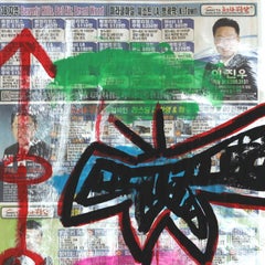 "Fred Mobile" Colorful Contemporary Pop Art by Gary John