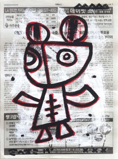 From Denmark - Contemporary Original Street Art Painting