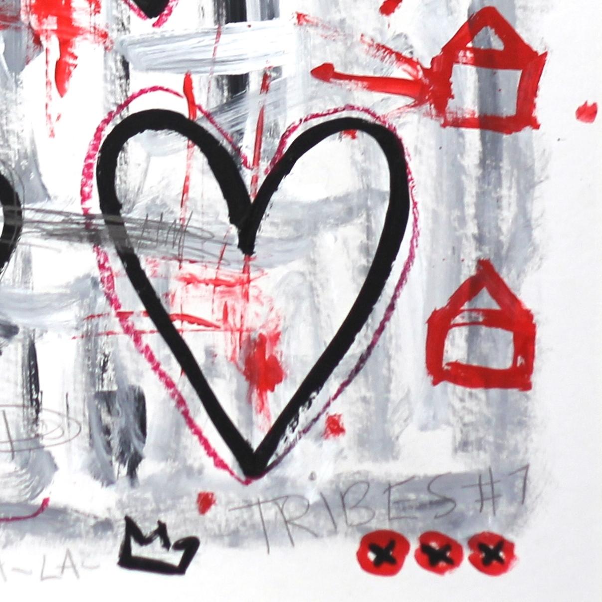 „Grey Hearts“ Original Love Pop Art von Gary John im Angebot 4