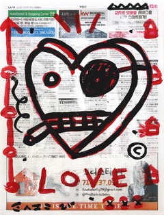 Framed "Hardboiled Heartbreaker" by Gary John