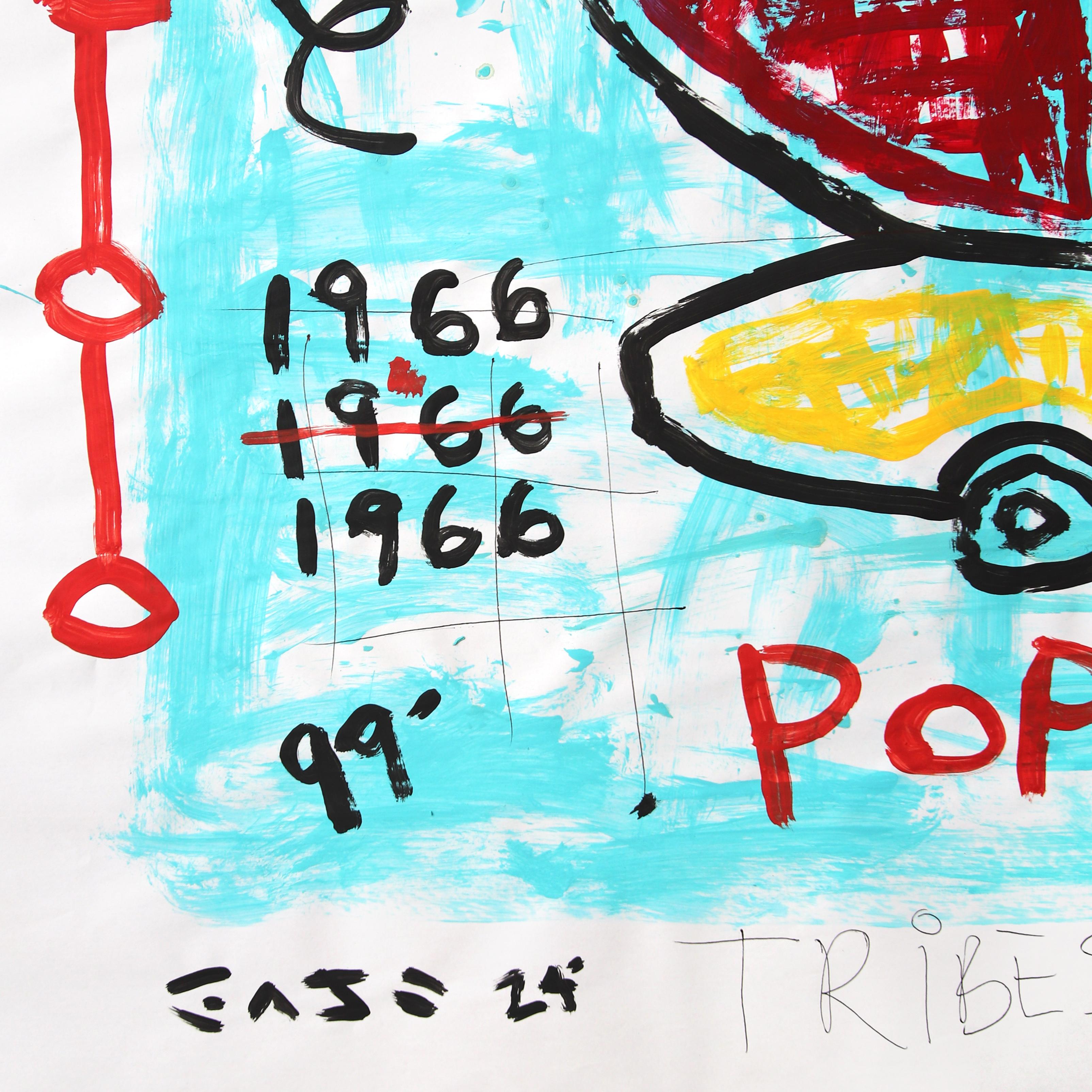 Hit The Pop Hole – Original Pop-Art-Gemälde für Lebensmittel von Gary John im Angebot 4