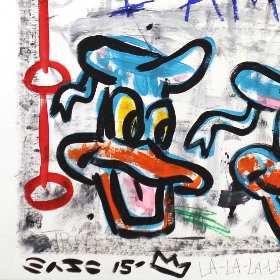 „I Am“ Pop-Art inspiriert von Donald Duck Street Art von Gary John im Angebot 2
