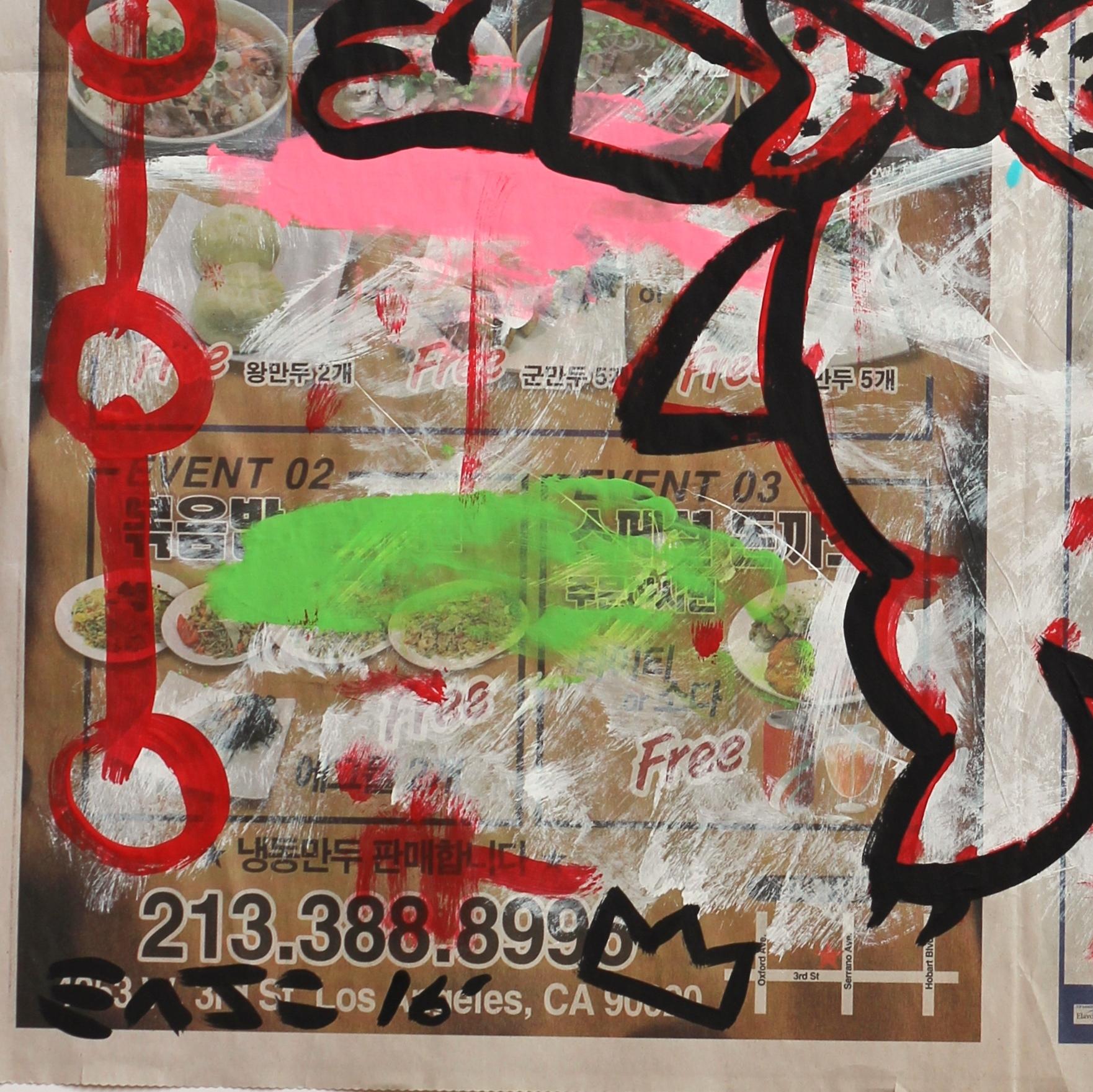 Los Angeles street artist Gary John exploded onto the international art scene during the Art Basel Miami art fair in 2013. John’s playfully bold work quickly gained attention and he was named one of 20 standout artists at the 2014 NY Affordable Art