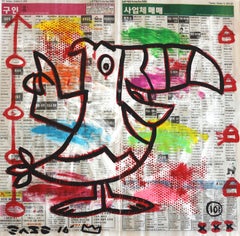 „I Have An Idea“ Toucan Sam inspiriertes Pop-Art- Original von Gary John