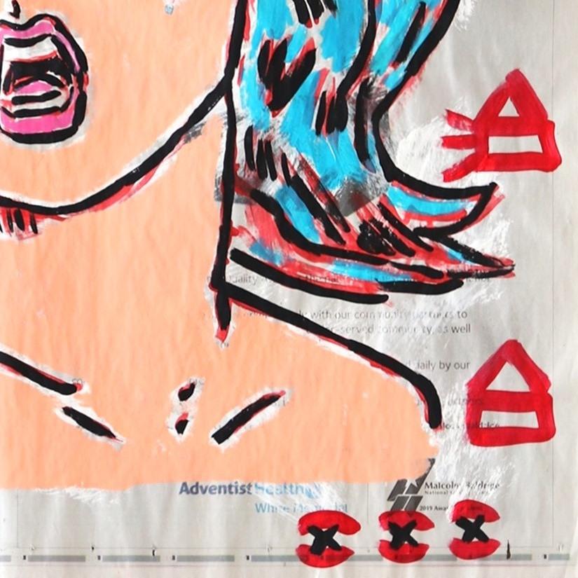 „Icon Attitude“ Original Pop Art inspiriert von der Serie „ Wonder Woman“ von Gary John im Angebot 5
