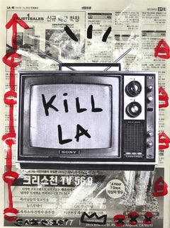 Kill TV - Œuvre d'art originale de rue