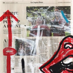 KISS - Original Contemporary Painting From The Pop Icon Art Series by Gary John