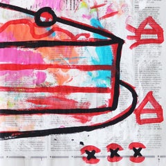 « Let Them Eat Cupcakes » inspiré du Pop Art Contemporary Original