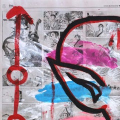 « Little Devil », pop art coloré et audacieux d'inspiration porky Pig de Gary John