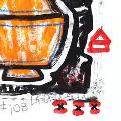 Mood Lamp Ceremony - Original Pottery Still Life Mixed Media Art by Gary John