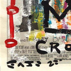 "Rainbow Crowns" - Original Gary John Contemporary Pop Painting on Newspaper