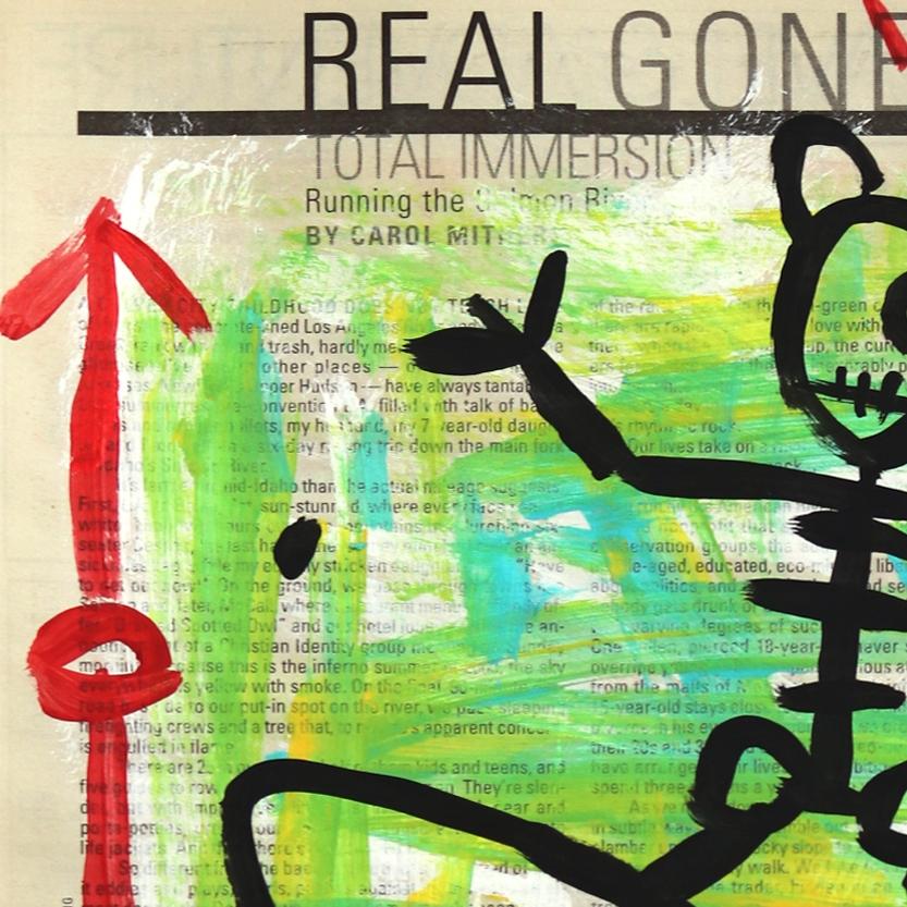 Real Gone Daddy - Painting by Gary John