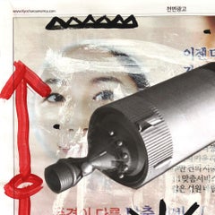 Rocketship - Original Gary John Street Art Space Exploration Astronaut Painting