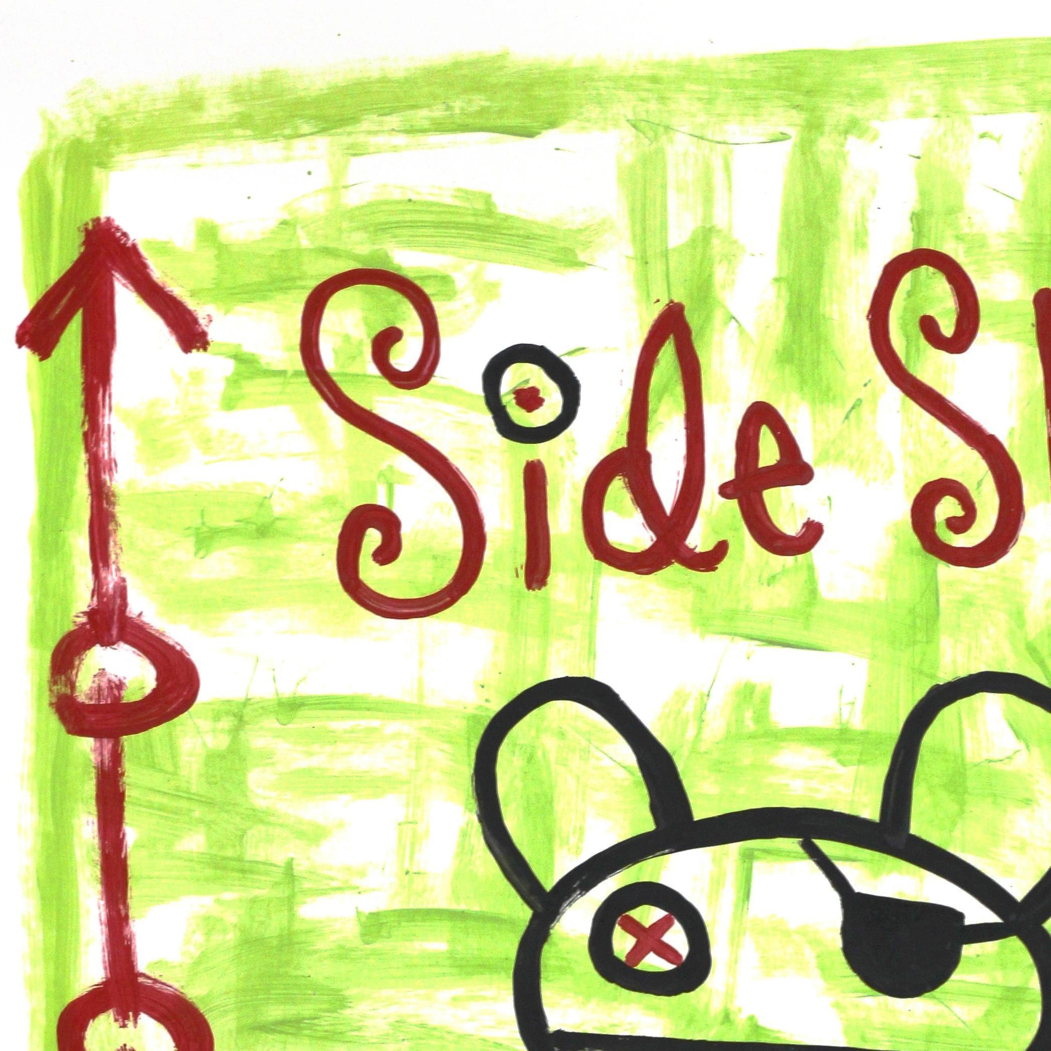 Side Show Exile – Original Pop-Art-Tiergemälde von Gary John im Angebot 2