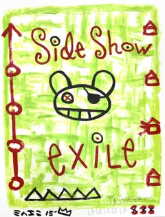 John Sideli Exile - Quadro originale di Pop Art con animali di Gary Johns