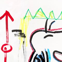 "Snoopy Loves Laughing Gas" Original Pop Art by Gary John