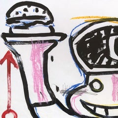 "Sun's Out Buns Out" Original Contemporary Pop Art inspired by Big Boy Burger