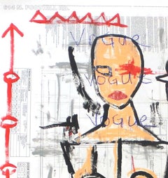 "Tokyo Style" -  Arte di strada colorata e originale di Gary Johns, Fashion Vogue Pop