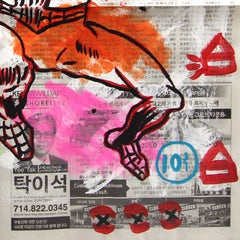 1966 Spiderman - Colorful Pop Art Comic Book Super Hero Painting by Gary John